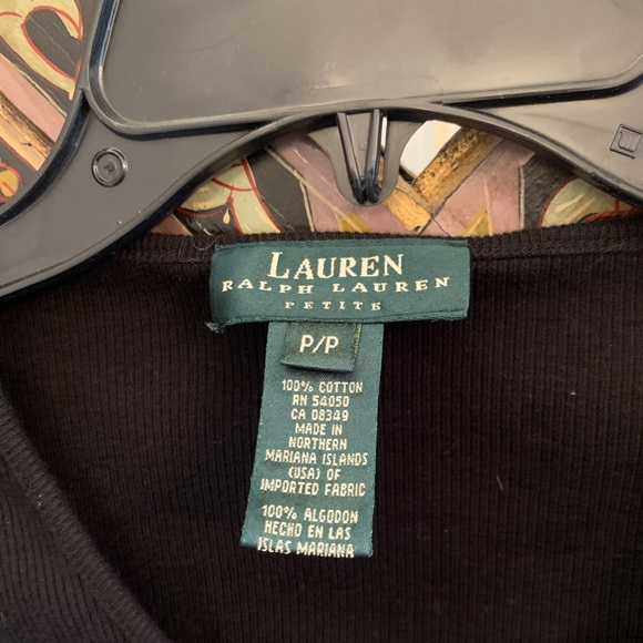 Ralph Lauren black shirt small & CUTE 🌟 - Picture 2 of 2